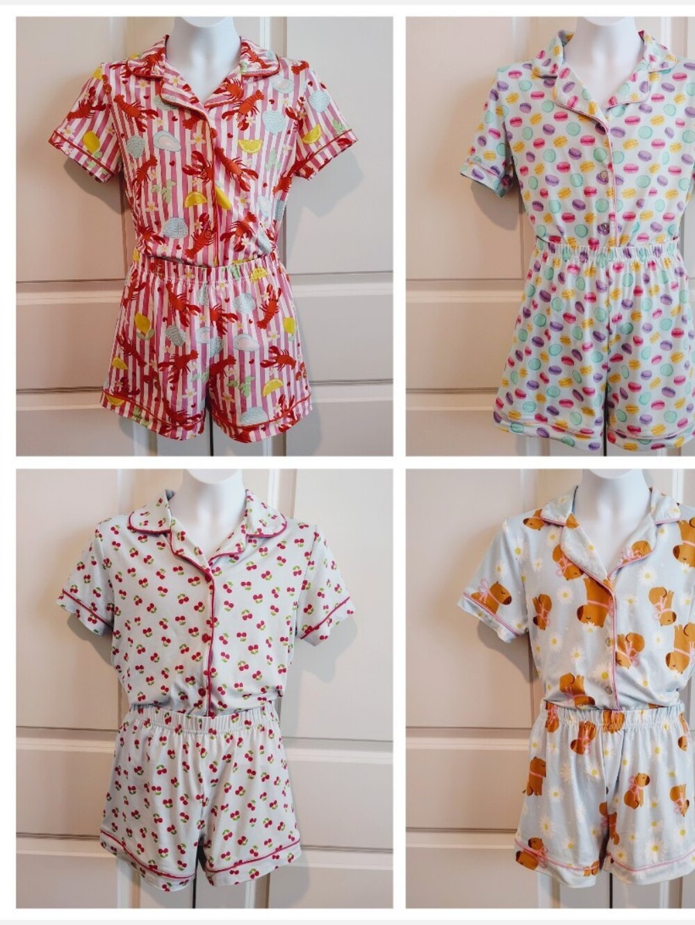 Happy Trends Pajamas (4 Sets)